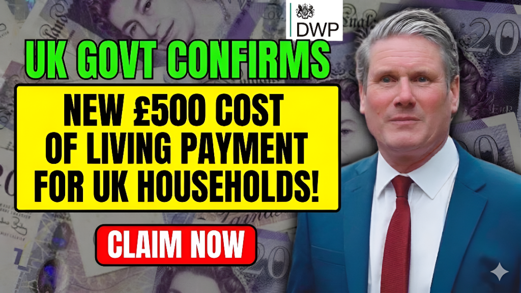 £500 Cost of Living Payment UK